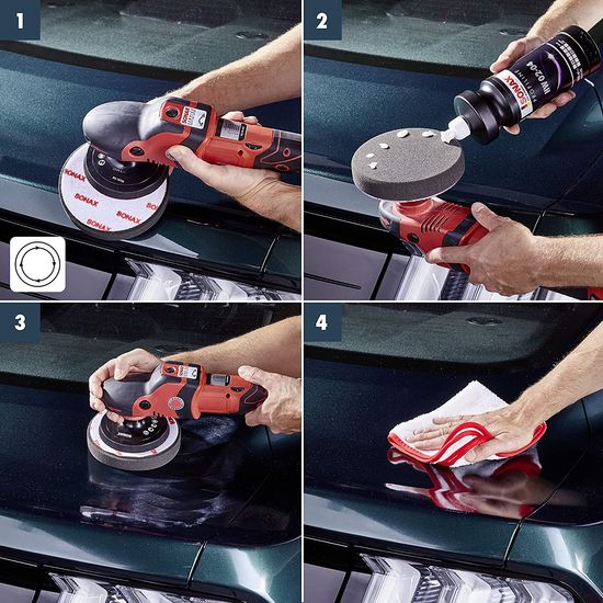 Твердий віск карнаубський 250 мл SONAX PROFILINE HW 02-04 (280141), зображення 6