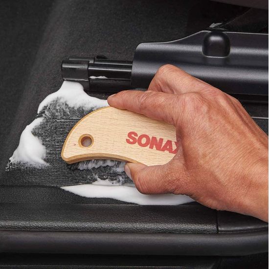 Щітка для чищення текстилю та гладкої шкіри SONAX Textile + Leather Brush (416741), зображення 8