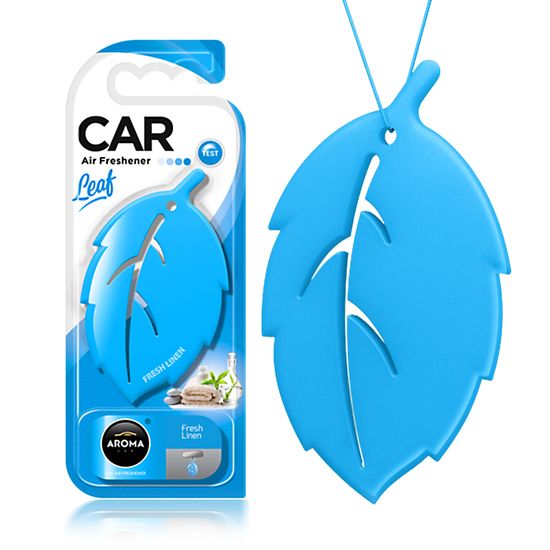 Автомобільний ароматизатор Aroma Car Leaf 3D - Fresh Linen (831266), Аромат: Fresh Linen