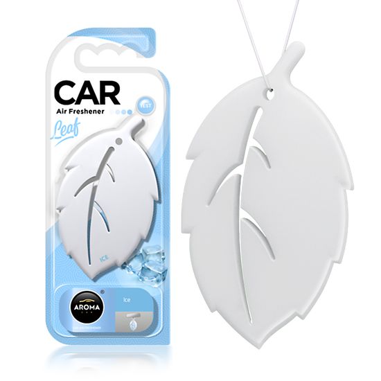 Автомобільний ароматизатор Aroma Car Leaf 3D - Ice (831273), Аромат: Ice