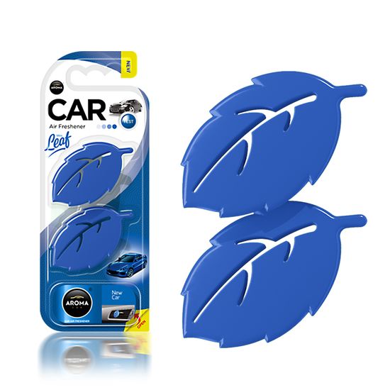 Автомобільний ароматизатор Aroma Car Leaf 3D Mini - New Car (831358), Аромат: New Car