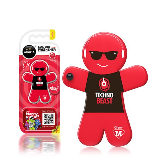 Автомобільний ароматизатор Aroma Car Manny - Cherry (831372), Аромат: Cherry, зображення 2