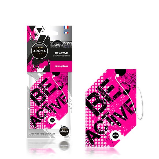 Автомобільний ароматизатор Aroma Car Be Active - Pink Splash (831624), Аромат: Pink Splash, зображення 2