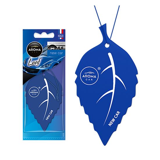 Автомобільний ароматизатор Aroma Car Leaf - New Car (922615), Аромат: New Car, зображення 2