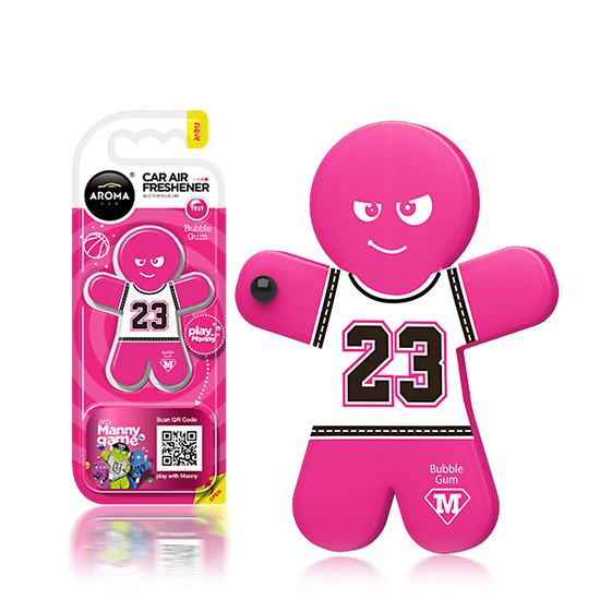 Автомобільний ароматизатор Aroma Car Manny - Bubble Gum (929942), Аромат: Bubble Gum, зображення 2