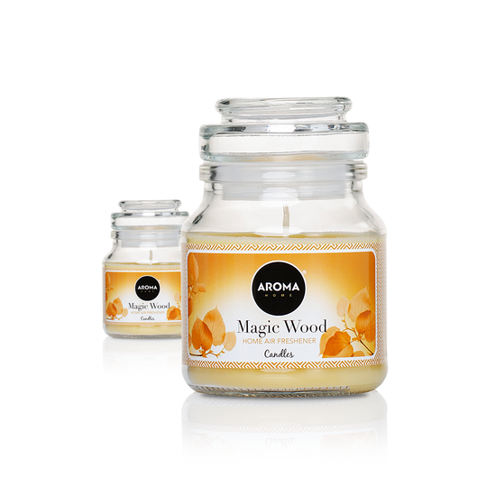 Ароматична свічка Aroma Home Basic Line - Magic Wood 130 мл (928662), Аромат: Magic Wood